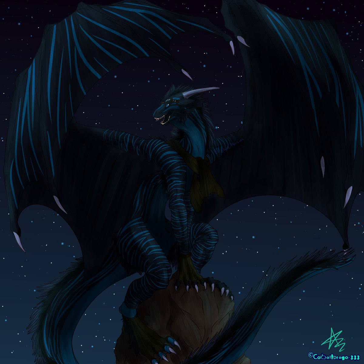 Bluehasia's tweet image. I need to share art of my dragons again.