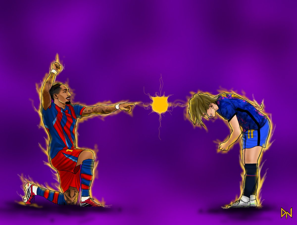 Ilustración de los capitanes! 
Raphinha x Alexia

Va para ti <a href="/NiicoRS699/">Nicolás</a> 💪

Espero que les guste al resto, gracias!