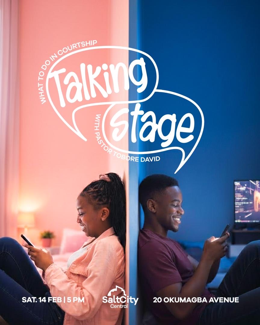 saltcitycentral's tweet photo. This Val’s Day,come and learn what you should be discussing with a person
It’s not every time,“Have you eaten?”
What if I am fasting? Depart from me you worker of iniquity!😭

Join us on Saturday for our Valentine's program "Talking Stage" on the 14th of Feb at 20 Okumagba Avenue https://t.co/8lKX2Zsq4y