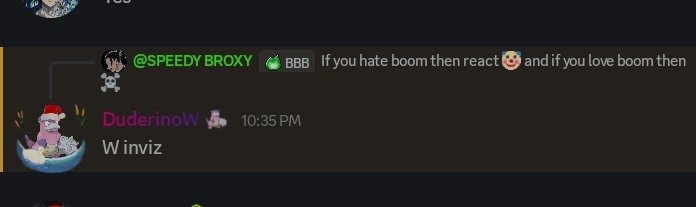 imspeedybroxy's tweet photo. So the fandom of Skibidi toilet is now getting against boom idk what's next but I am with boom and against all haters #BringBoomBack #skibditoilet #invisble #media #news #SFMAnimation https://t.co/OGQcrtO4uf