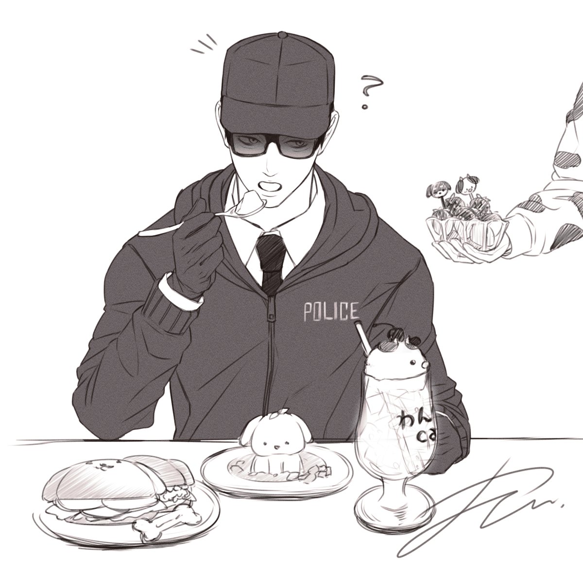 Y0342sg's tweet photo. rkgk.

餌付けされる味野。
るいさんがナチュラルにアジカンのポケットに色んな物ねじ込んでいくのめちゃ好き🫰
アサシンみたいな”すれ違いねじ込み”が１番オモロかったな笑 https://t.co/oSd89BCZs8