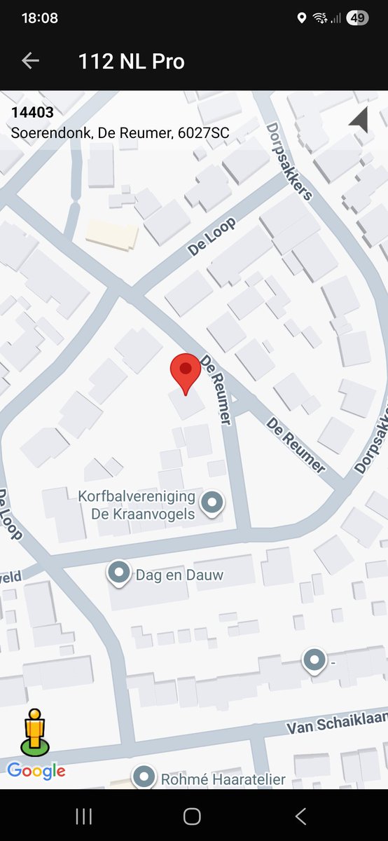 Prioriteit 1 Ambulance inzet in Soerendonk