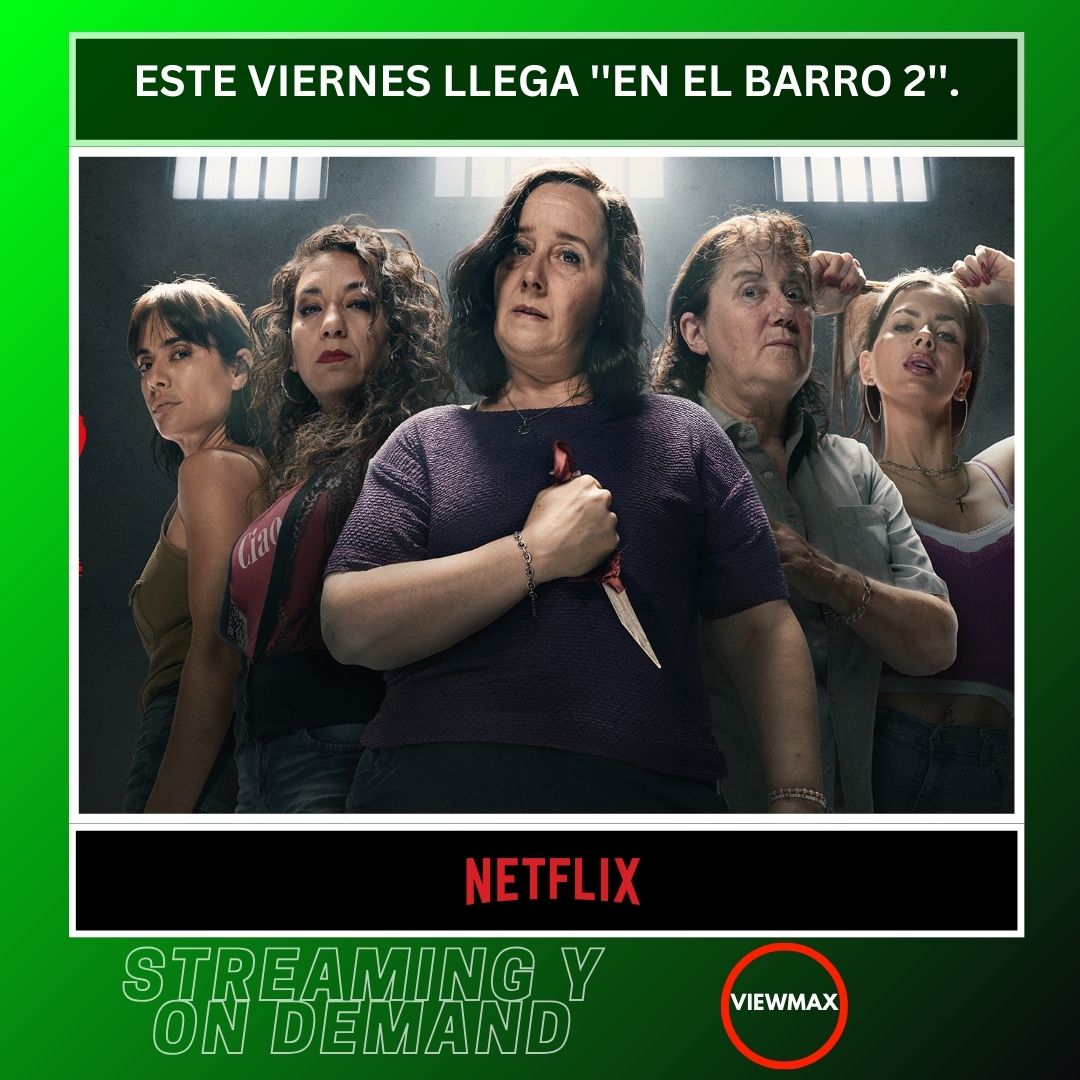 viewmaxar's tweet photo. Llega #EnElBarro 2.
El 13/2 estará disponible en #Netflix la 2° temporada del spin off de #ElMarginal. La plataforma adelantó que "'La Borges' deberá enfrentarse a un territorio dominado por nuevas bandas, forjando alianzas inesperadas para sobrevivir".
¿La vas a ver? 🖥 https://t.co/a5ecM8eF6C