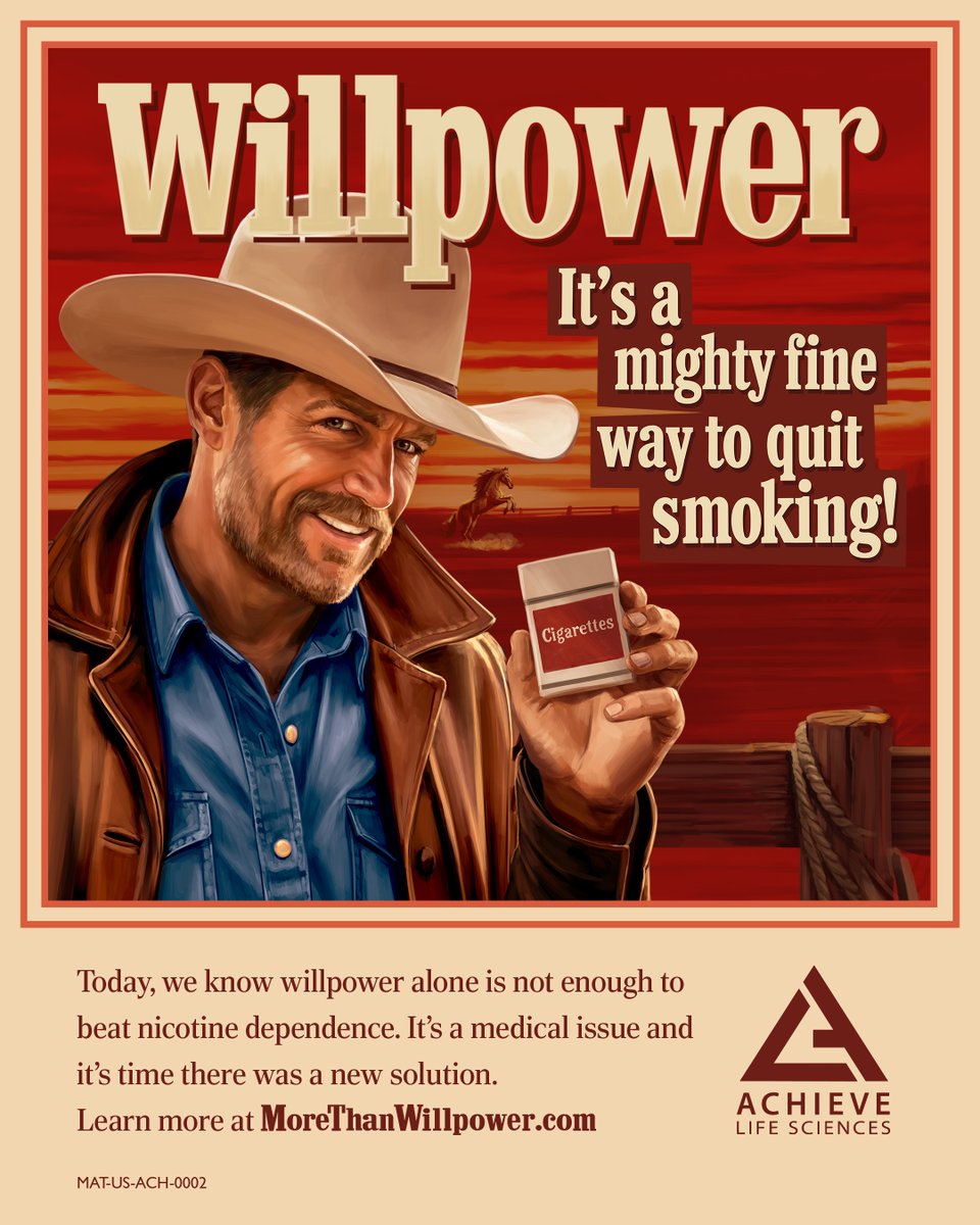 achieve quit smoking cigarettes Willpower isn't always enough for millions trying to quit smoking. That's  why we're working to advance a potential new solution to help people with  nicotine dependence. Learn more here: https://t.co/LGJoUJ4dF2