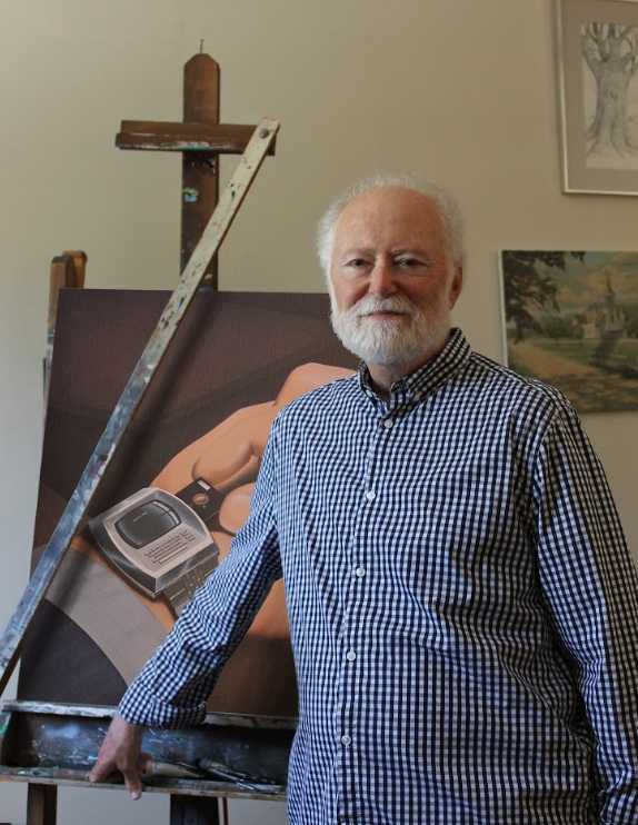 RIP Robert Tinney (November 22, 1947 – February 1, 2026), the artist famous for his playful covers for Byte magazine, a hobbist magazine that ushered in the microcomputing age from the mid-70s through the 90s. I'm honored to have included his work in my own art collection.