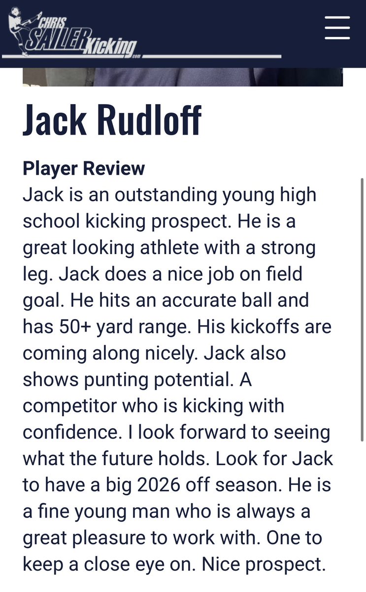 Jack Rudloff 4.5 ⭐️ tweet media