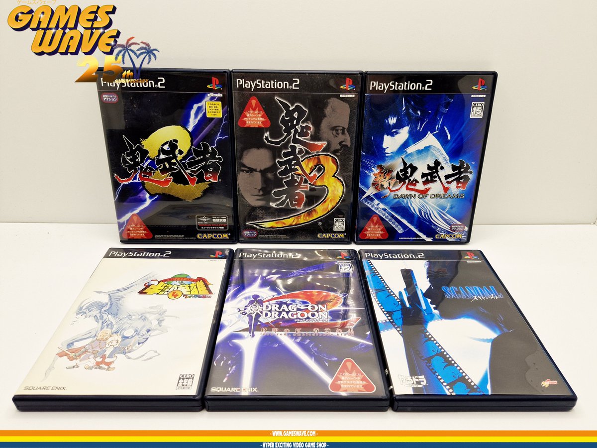 Games_Wave's tweet image. 🚨Un joli Restock pour votre PlayStation 2 🇯🇵😍
▶️Star Ocean 3 DC, Metal Gear Solid 2, Klonoa 2, 
Onimusha, Tengai Makyo Namida, God Hand, DBZ, 
Metal Slug 5, Valyrie Profile 2...
Dispo⤵️
gameswave.com/list.php?cat=r…

#Retrogaming #PlayStation2 #DBZ #MetalGearSolid #Capcom #Tekken