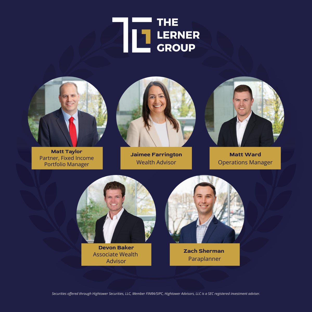 Join us in congratulating our newly promoted colleagues! 
🎉Matt Taylor — Partner
🎉Jaimee Farrington — Wealth Advisor
🎉Matt Ward — Operations Manager
🎉Zachary Sherman — Paraplanner
🎉Devon Baker — Associate Wealth Advisor
Here’s to their continued success!