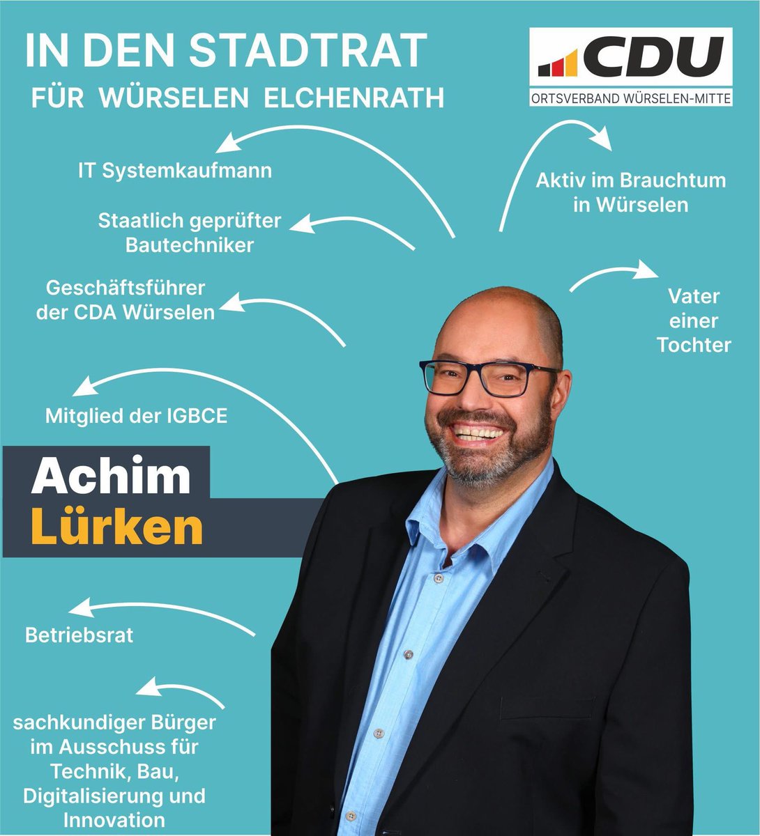 Achim Lürken, CDU-Kandidat für Würselen, schreibt öffentlich an eine jüdische Frau <a href="/WolfMalca/">malca goldstein-wolf</a> :

„Ich glaube, der Nachname Goldstein sagt schon alles, oder?“

Nein, Herr Lürken. Er sagt vor allem eines: dass Sie offenbar glauben, ein jüdischer Name sei ein Argument.

Die