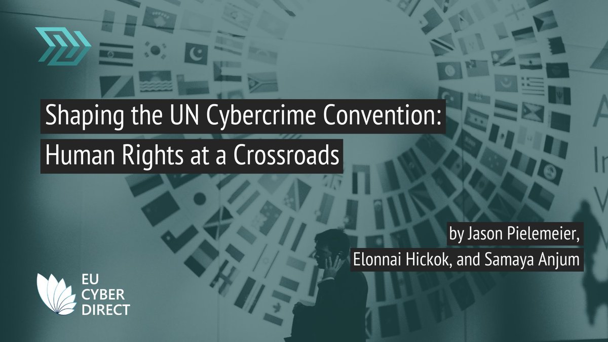 EUCyberDirect's tweet photo. 🇺🇳 The UN Cybercrime Convention is now open for signature, but its real impact will be determined by how it is implemented

Concerns include Ambiguous definitions, weaker safeguards, state-centric control &amp; limited multistakeholder participation

🔗https://t.co/JnfLG4w5bS https://t.co/xVfDcPvGTU