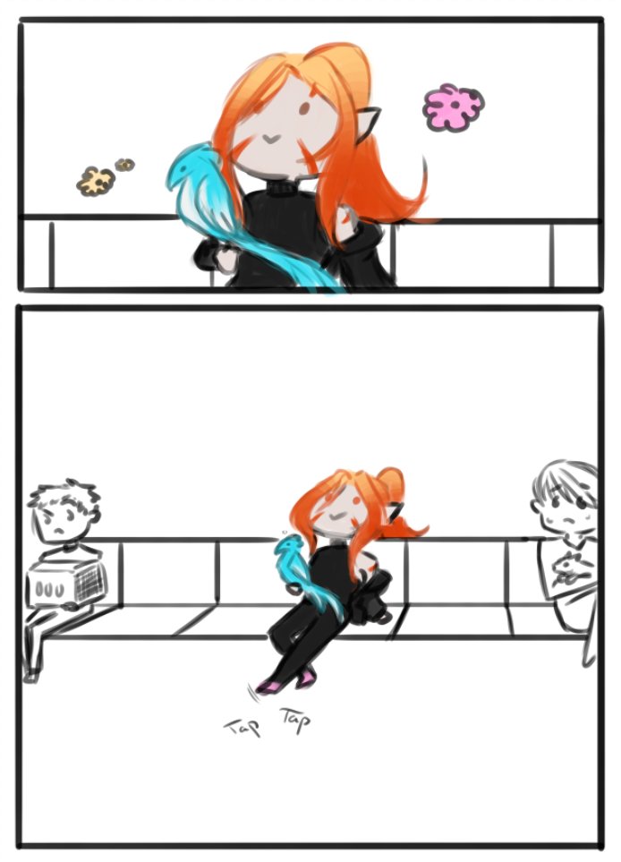 Took my phoenix to the vet today and everbody was looking at me funny....