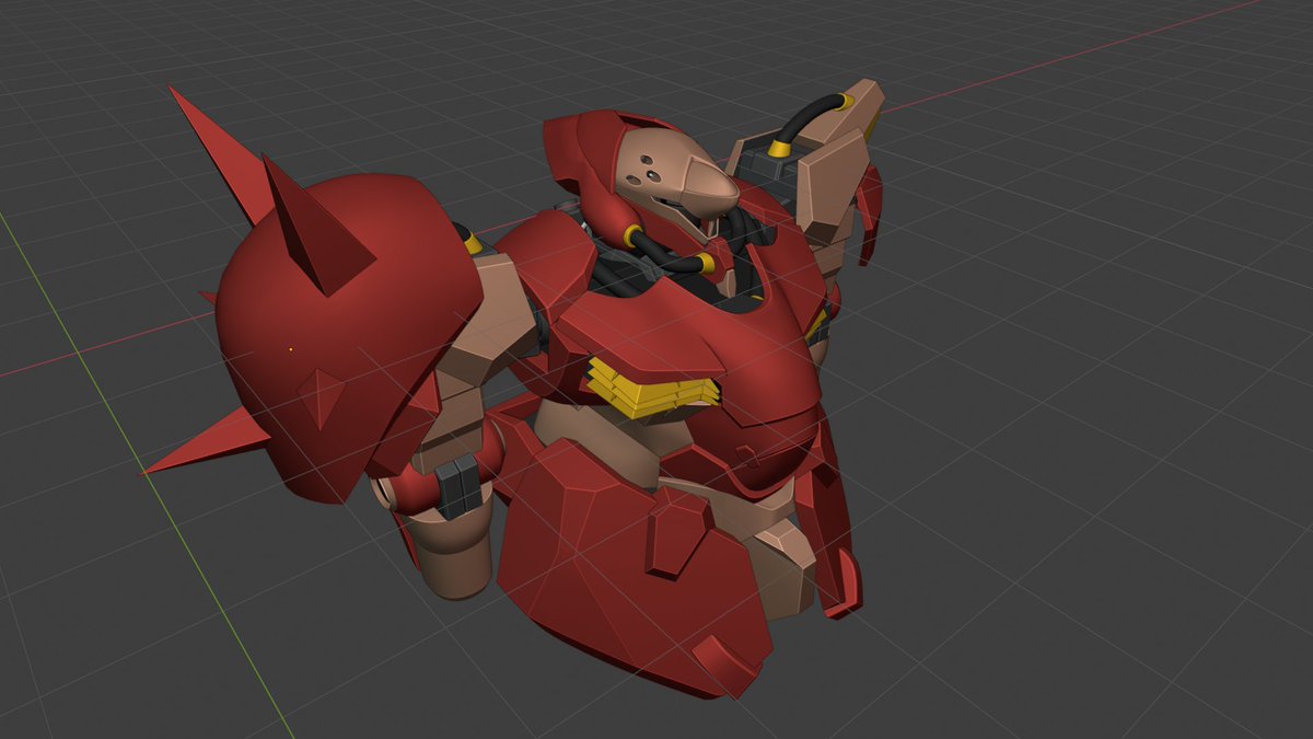 #閃光のハサウェイ 
#メッサー
#WIP