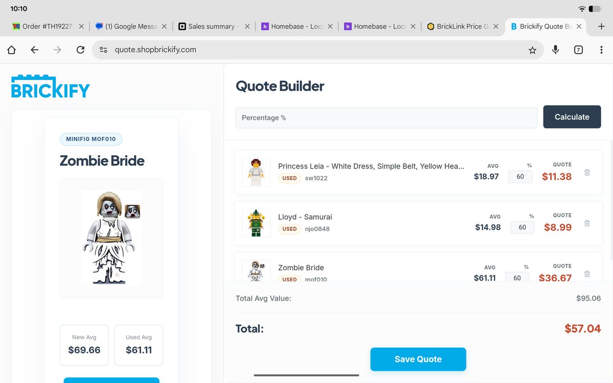 shopbrickify's tweet photo. Selling your LEGO® just got a massive upgrade! ⚡️
​Our new in-store Quote Builder is LIVE:
📸 Image Recognition – We just snap pics
🚀 Faster Pricing – Instant market lookups
🔍 Full Transparency – See exactly how we value your items
​Turn bricks into cash today! 💰 https://t.co/7WD9WR3lvr