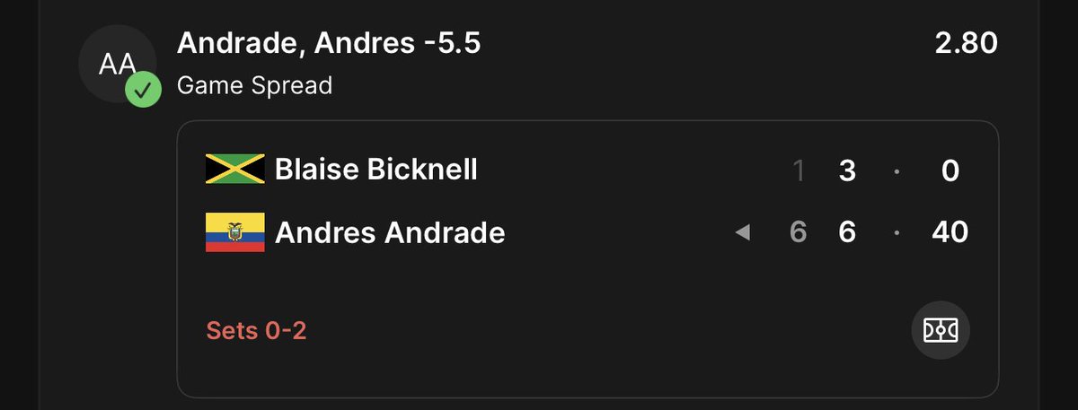 Great Tennis Bets tweet media