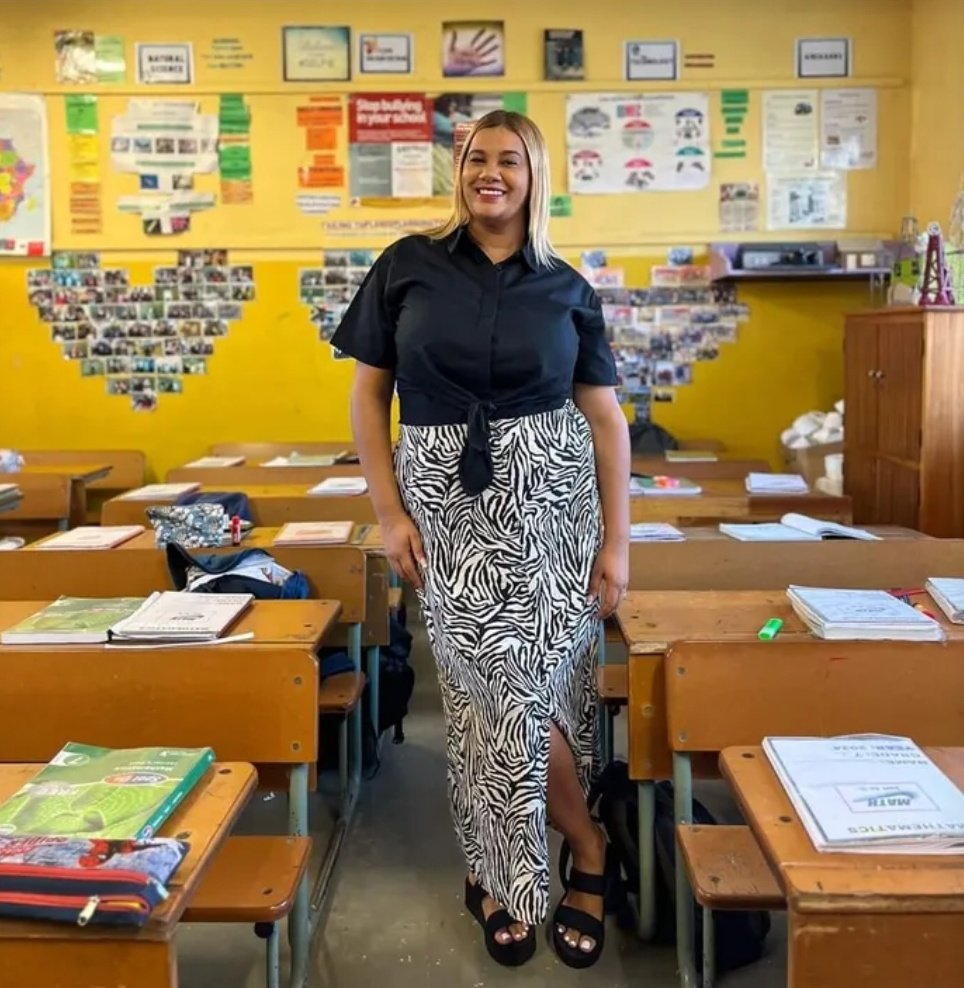 Hanover Park (Cape Town) teacher named among worlds best educators 😁👌🇿🇦
