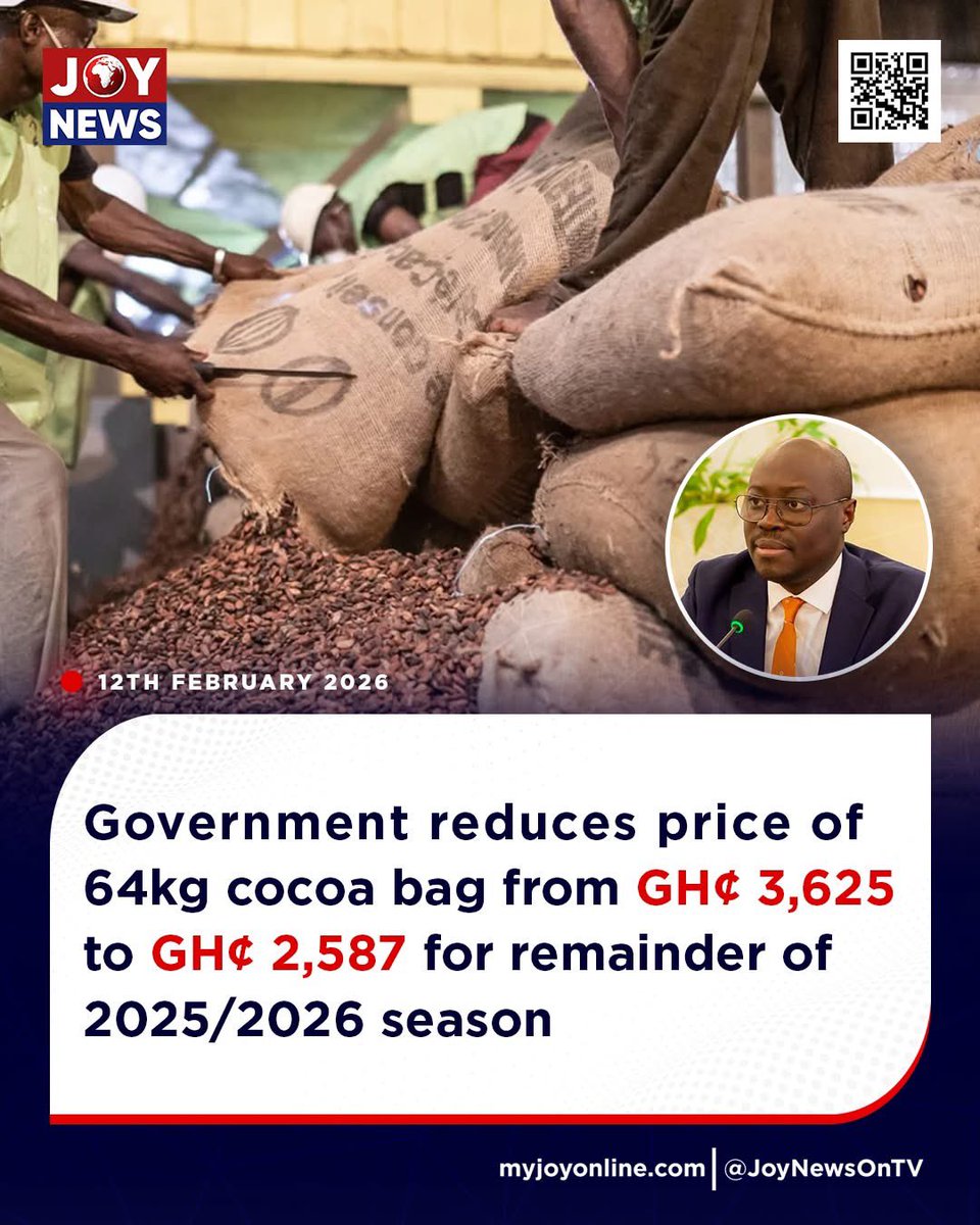 AzizAsaanaImoro's tweet photo. Did cocoa farmers vote for this pricing decision?

~Youth O’clock https://t.co/3FskkOVvQw