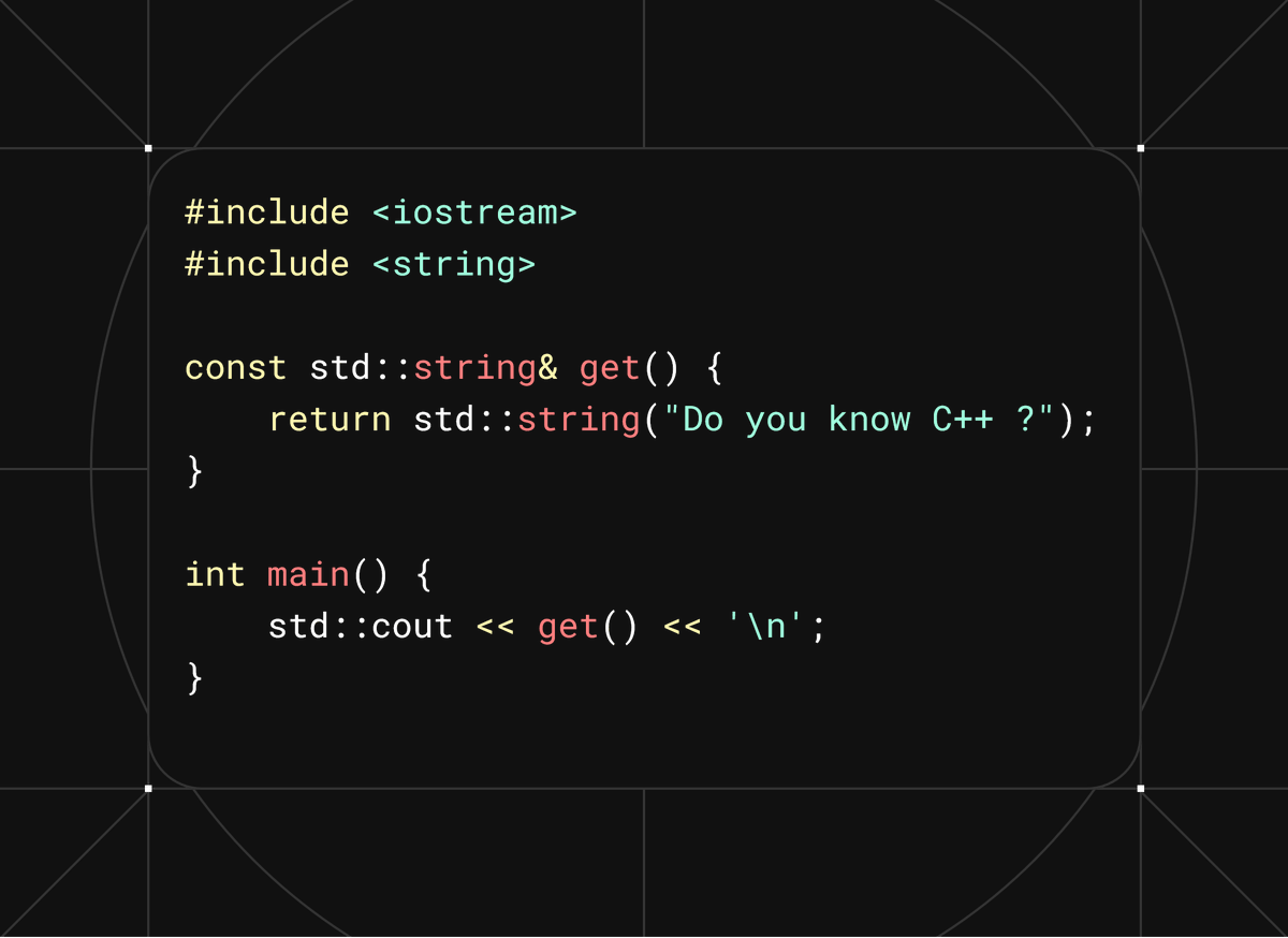 C++ question of the day.

What does this code print and why?