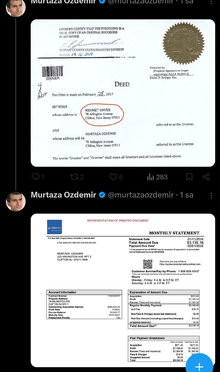 MERTAVERS3's tweet photo. Murtaza ucuz bir savunma yapmış. Çaresizliğin bu kadarı. İddia şu zaten, Salih bey 2003te aldığı evi faizi indirmek için 2014te arkadaşı Mehmet Ünver'in üzerine geçiriyor. Ama hala evde oturan da evin sahibi de Salih bey. 2017de de Murtazanın diğer evin satışından gelen parayı tahsil etmemesi üzerine parayı kurtarmak için aynı evi Murtazanın üstüne geçiriyor.

Boş yapma Murtaza şuna cevap ver. O evin peşinatını kim ödedi? Peşinatı ödeyen adamı 14 yıllık evinden çıkartıp eve çöktün mü? @murtazaozdemir @Salihokdemir26