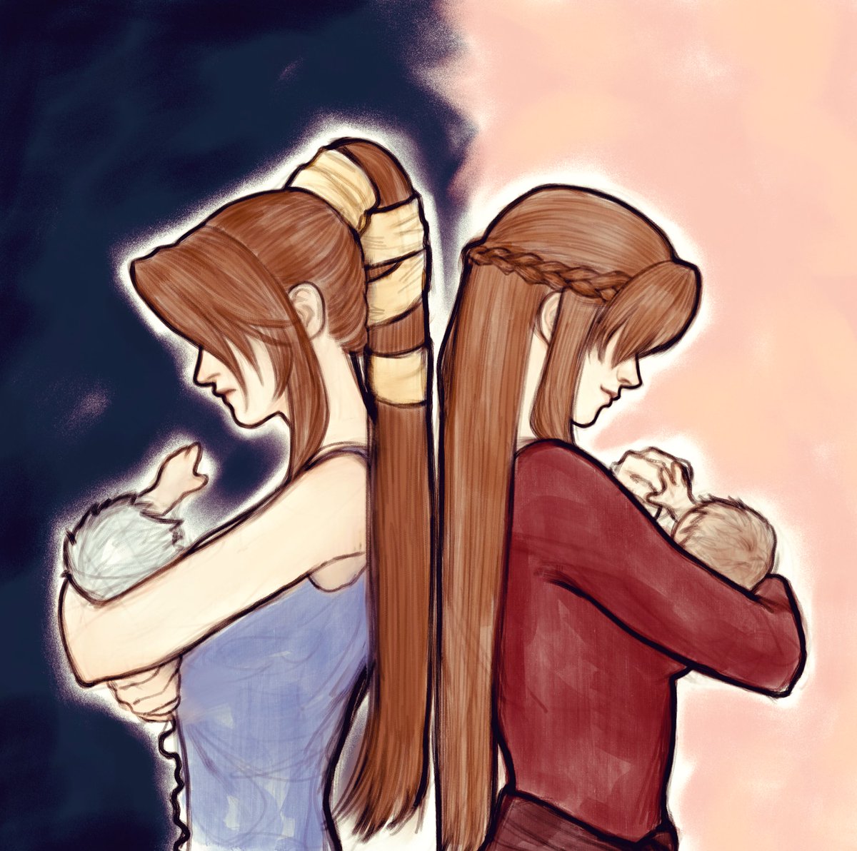 cyanorhis's tweet photo. Parallels… #ff7 https://t.co/7Ce3W9JQjt