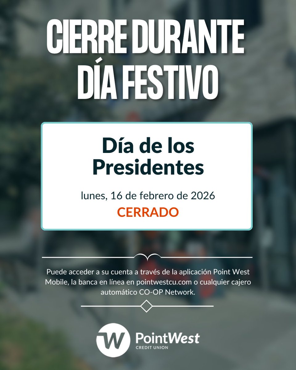 Point West CU tweet media