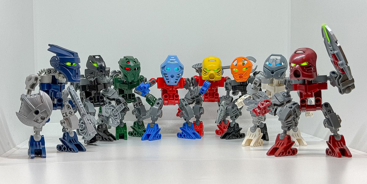 More matoran!

#lego #bionicle #moc
