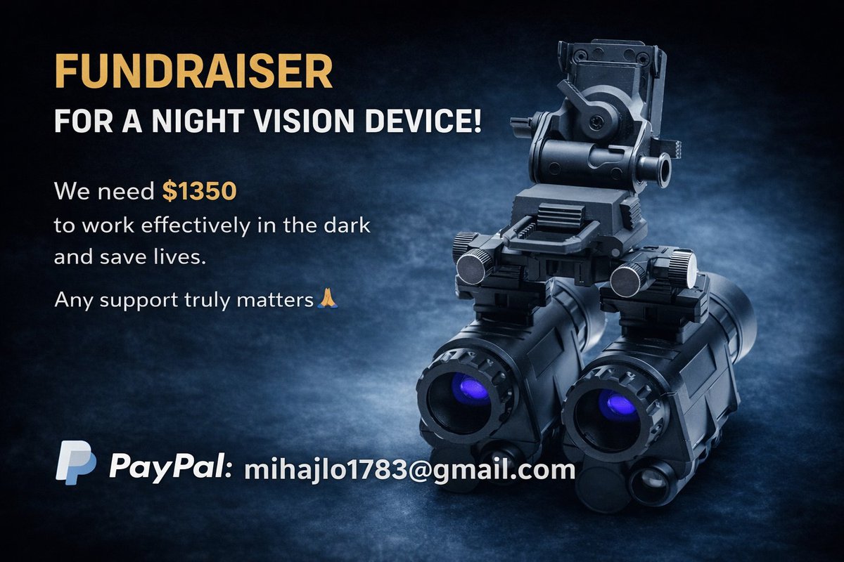 Now we have $1321 out of $1350 for this critical fundraiser.
Only $29 left to close it. Final meters — let’s make the last push together 🙏
PayPal: mihajlo1783@gmail.com