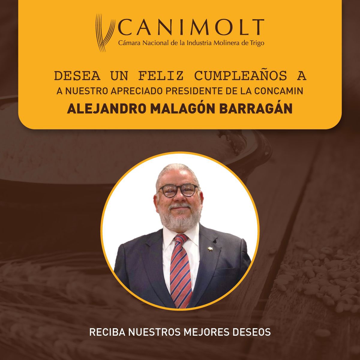 Cámara Nacional de la Industria Molinera de Trigo tweet media