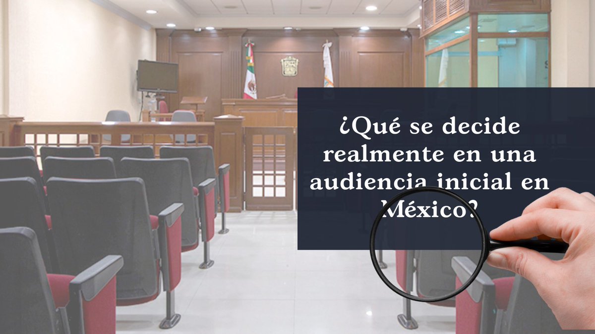 En México, la audiencia inicial no resuelve el fondo del caso, pero sí fija los elementos procesales que lo encuadran.

¿Notas por qué esta etapa es determinante?