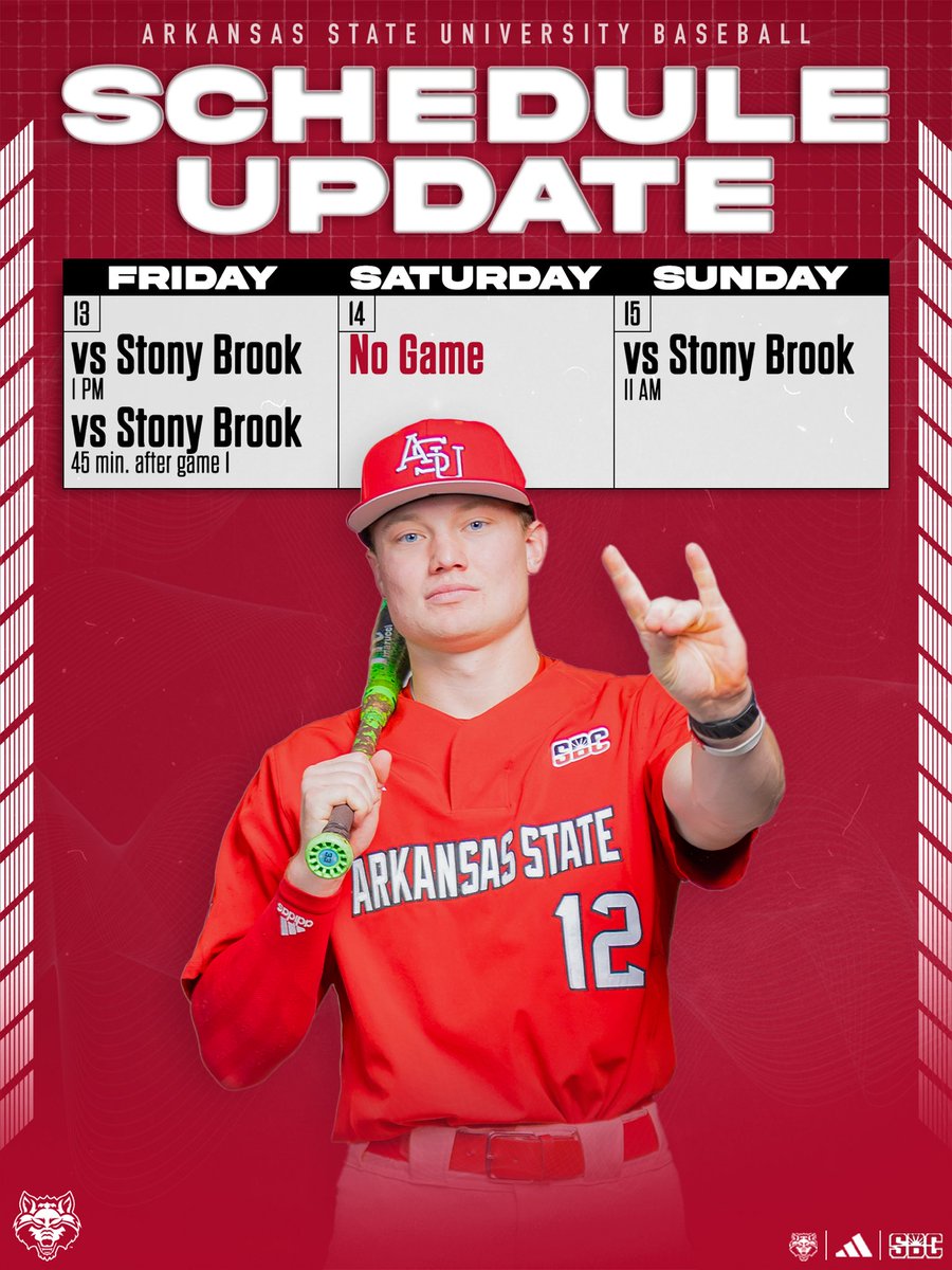 Arkansas State Red Wolves Baseball tweet media
