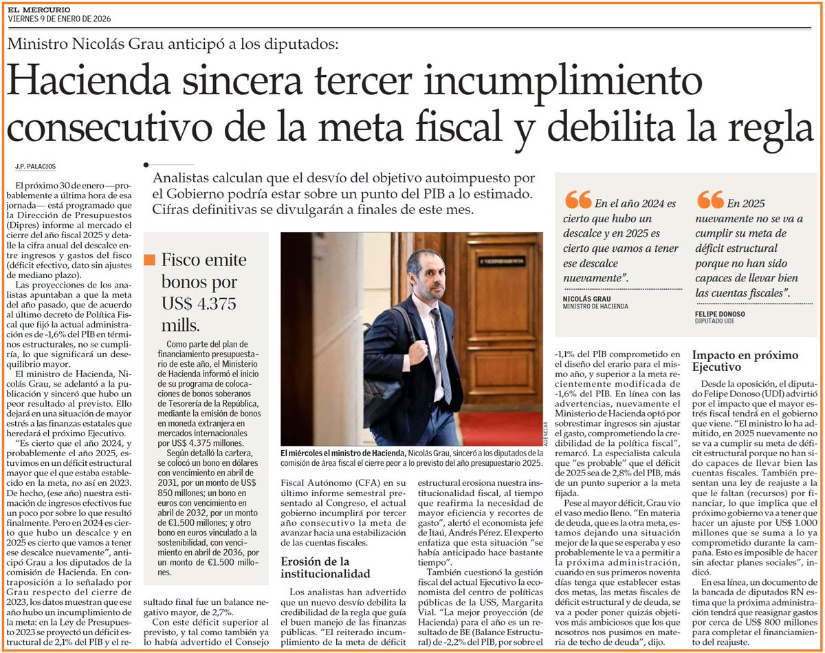 <a href="/fezadaquelipe/">Felipe</a> <a href="/sanchezdiputado/">Diputado Luis F. Sanchez 👍🏻🇨🇱</a> Ahí había plata, hoy secaron todas las reservas, de hecho han endeudado una vez más a la Corfo para pagar la farra, despilfarro y chorro. 

Grande la diferencia.