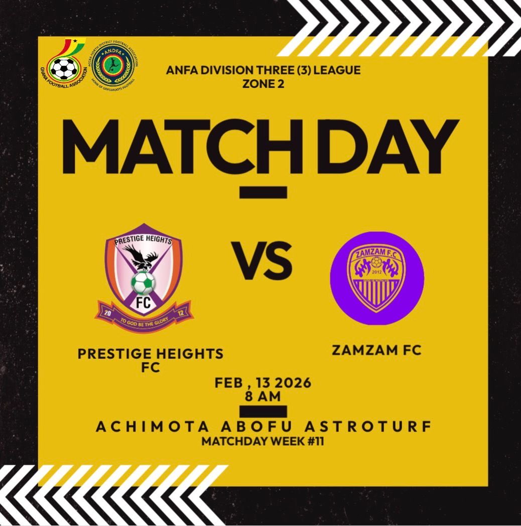 prestige_height's tweet photo. The Round 2 of the Andfa Division 3 league kicks off tomorrow 
We go for the win 
#prestigeheightsfc #prestigeheight https://t.co/yzHQ9M26lO