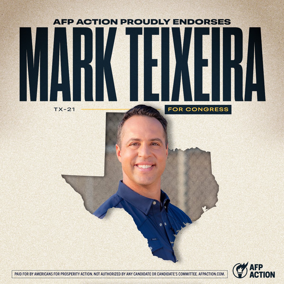 Proven leaders step up when it matters most.

We can count on <a href="/teixeiramark25/">Mark Teixeira</a> to fight for fiscal responsibility and lower prices for Texans!

That’s why AFP Action is proud to endorse him. 🇺🇲

More here. ⬇️

afpaction.com/americans-for-…