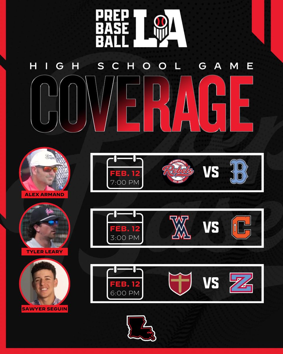 Prep Baseball Louisiana tweet media