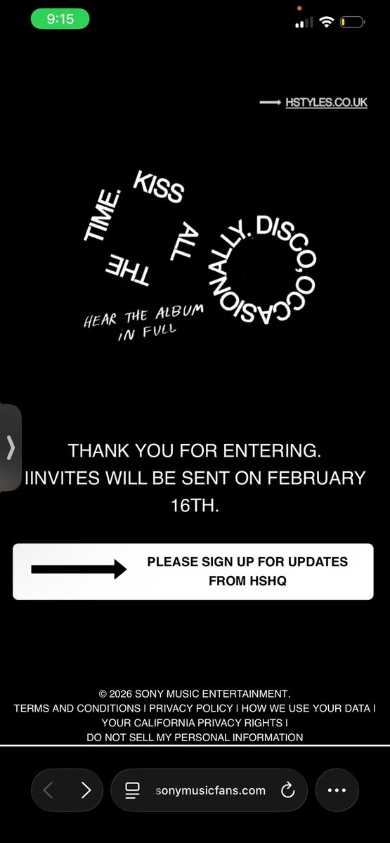 it’s in the universe’s hands now