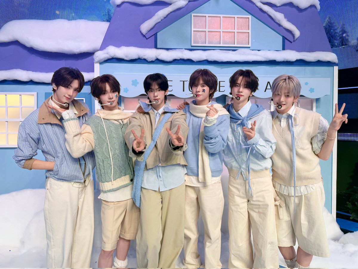 Stepping onto the M COUNTDOWN stage felt like entering a cozy winter wonderland with my best friends. Being able to perform as six and share this TodayWithUs is something I never take for granted.