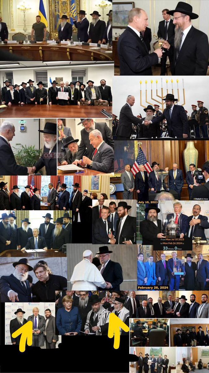 ¿Si los judíos no controlan el mundo, por qué todo el mundo le besa el culo a los judíos?