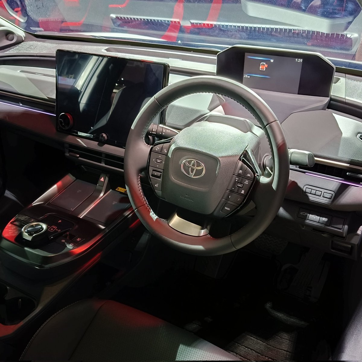 Toyota fans in Mzansi can finally boast about their own branded electric car, in the form of the randomly-named bz 4x. Shown here during #SOMI2026 , the EV features AWD and a claimed range of around 500km. Sales will begin some time this year.