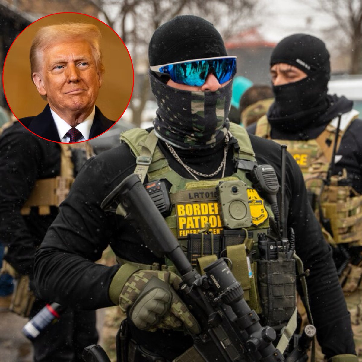 DailyLoud's tweet image. Donald Trump has agreed to end the immigration enforcement in Minnesota.