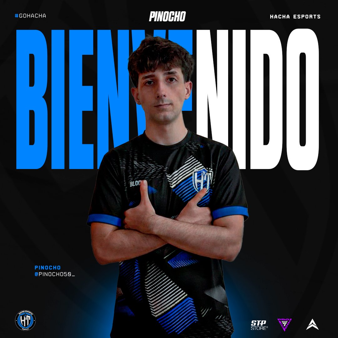Bienvenido Nico! 😀

<a href="/Pinocho50_/">Pinocho50</a>  se suma a nuestro roster de #EAFC y estará compitiendo en la modalidad 1v1 🔥⚽️

Felices de sumarte al equipo y te deseamos muchos exitos en tu nueva etapa.

#EAFC26 | #GoHacha 🪓