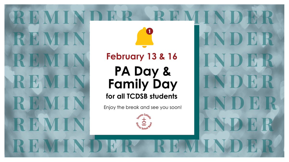 Toronto Catholic District School Board tweet media