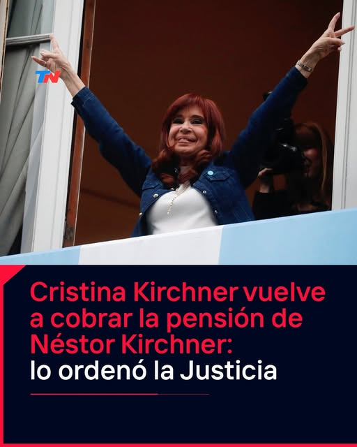 La "justicia" argentina le vuelve a pagar la pensión de Néstor Kirchner a Cristina Kirchner.
Con los retroactivos, el primer mes va a cobrar más de 100 millones de pesos.
Y vos ahí, juntando para cargar la SUBE.