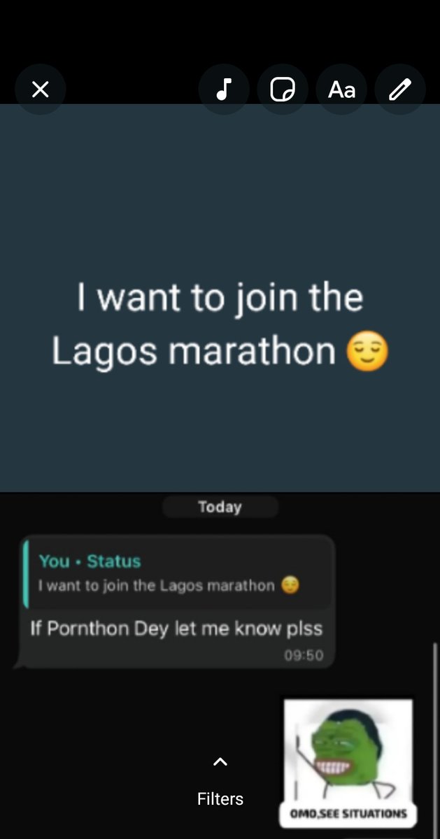 He shock me self 😂