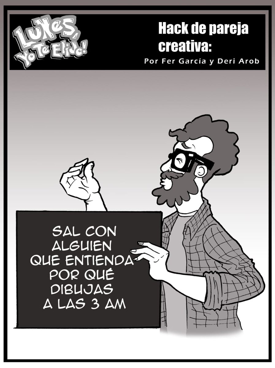 CodiceComics's tweet image. X (Twitter)
El match perfecto no es solo romántico, es compatible con tus desvelos.
 Eso sí es química real.
 ¿Tu pareja entiende tu horario creativo? 🕒💭
#lytecomic #juevesdehack #comicmexicano #14defebrero

Por @elcomicologo03 y Deri Arob de Códice Cómics Mx ©2026