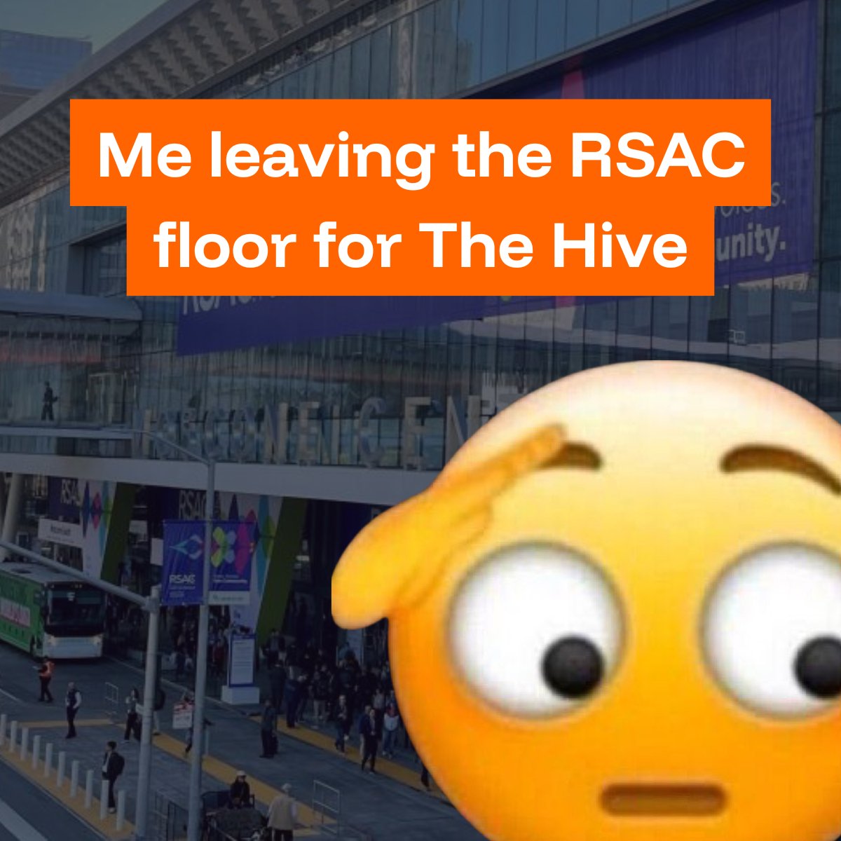 Bugcrowd's tweet image. Going to #RSA? We can sweeten your day, just a few blocks away 🍯

RSA Conference is coming up quick! Your future self and your tired feet will thank you for adding The Hive to your schedule ☝️

Because the show floor can be a lot. Noise, crowds, constant buzz. The Hive is your