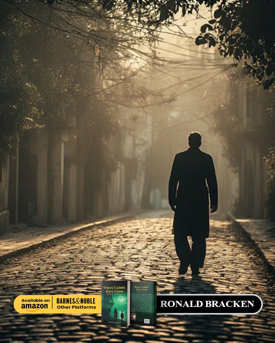 Ronaldbracken1's tweet image. Loneliness doesn’t always mean weakness.
Sometimes, it’s where strength is discovered.

Amazon Link: :amazon.com/WHERE-GIANTS-D…

#StrengthInSolitude #EmotionalFiction
#BookInspiration #ReadersLife