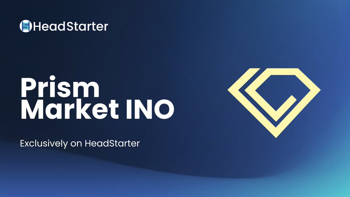 🚨 INO ANNOUNCEMENT! 🚨

<a href="/PrismMarketLabs/">Prism Market</a>  is launching its Exclusive INO on HeadStarter! 🥳

Prism Market is the Hedera-native platform for decentralized prediction markets. 
Users can take positions on the outcomes of real-world events, from election results to price action.