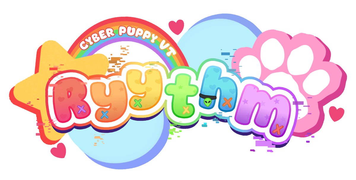 RyythmVT's tweet image. Hopping on this trend! VTUBER VS LOGO!! (*^▽^)/★*☆♪

I love my logo I think it suits me very well!! 🌈💫