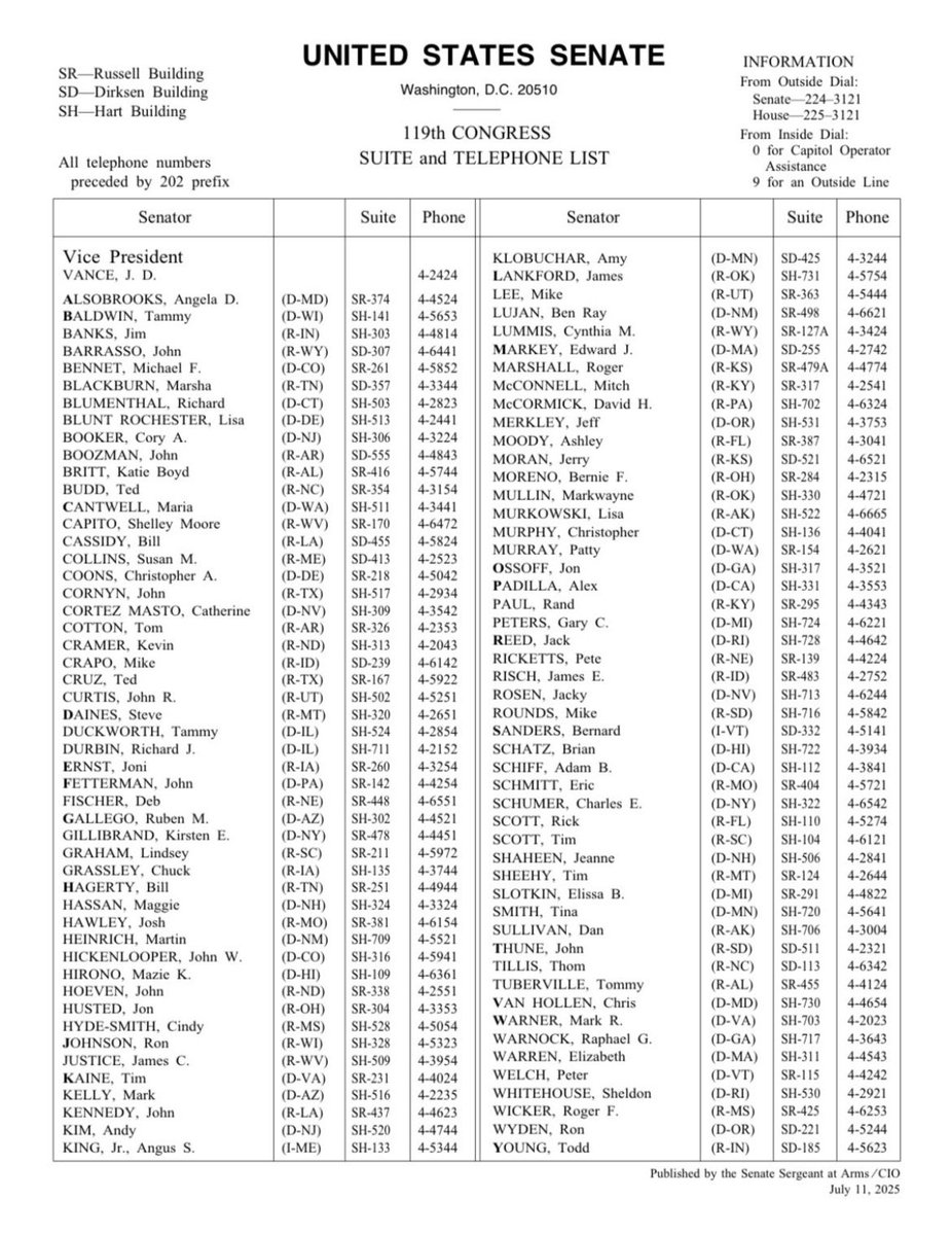<a href="/NICKIMINAJ/">Nicki Minaj</a> Here’s A List For Everyone To Contact Their Senators! #SaveAct #WeSupportNicki