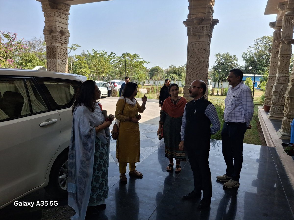 સચિવશ્રી, અનુસૂચિત આદિજાતિ વિભાગ, ભારત સરકાર દ્વારા વડનગર ખાતે હાટેકશ્વર મહાદેવ મંદિર, કિર્તી તોરણ, પ્રેરણા શાળા તથા આર્કિયોલોજીકલ મ્યુઝિયમની મુલાકાત લેવામાં આવી.<a href="/CollectorMeh/">Collector Mehsana</a> <a href="/KheraluPra44131/">Prant officer Kheralu and ERO 20</a> <a href="/TribalAffairsIn/">Ministry of Tribal Affairs, Govt. of India</a> <a href="/GujaratTourism/">Gujarat Tourism</a>