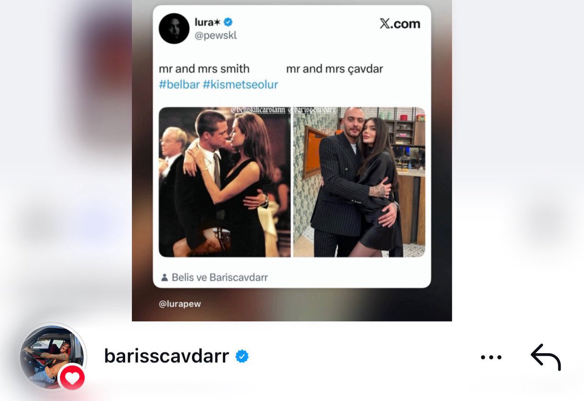 barışta mr and mrs çavdarı beğenmiş🫠
#belbar #BarısCavdar #kismetseolur